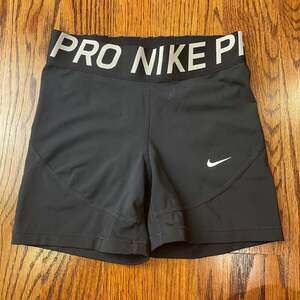 Nike Pro Black Spandex Compression Shorts